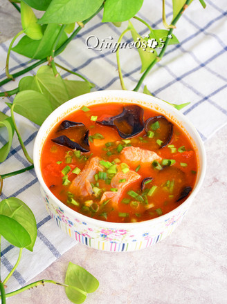 Fungus Tomato Fish Soup recipe