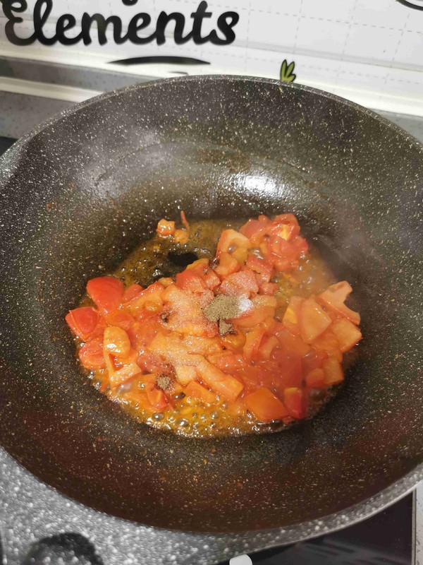 Tomato Tofu Soup recipe