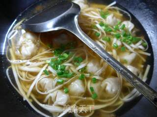 Shrimp Wonton Noodle Soup recipe