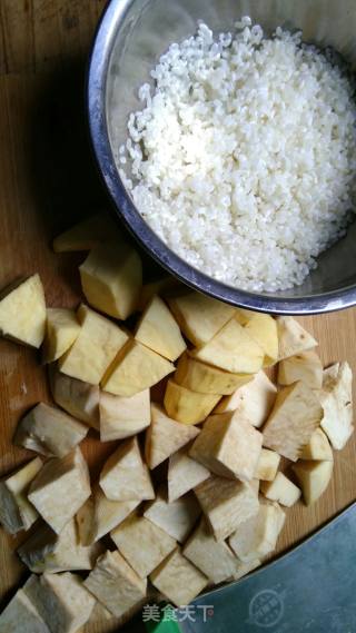 Sweet Potato Rice Congee—electric Pressure Cooker—lazy Version recipe