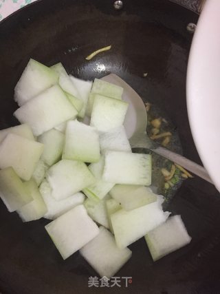 Scallop Meat Roasted Winter Melon recipe