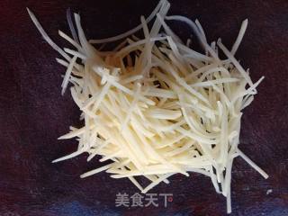Hot and Sour Fried Potato Shreds recipe