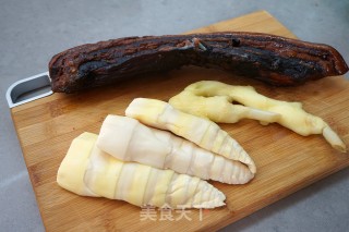 Griddle Sour Bamboo Shoots and Bacon recipe