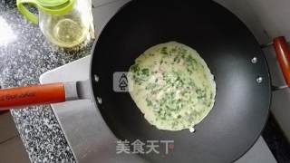 Spinach and Egg Pancakes recipe