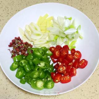 Hot and Sour Lotus Root with Fried Beef recipe