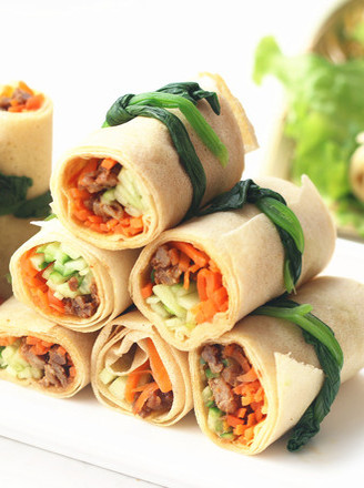 Nutritious Vegetable Roll recipe