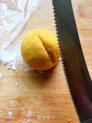 #aca Fourth Session Baking Contest# Making Pornographic Pumpkin and Red Bean Buns recipe