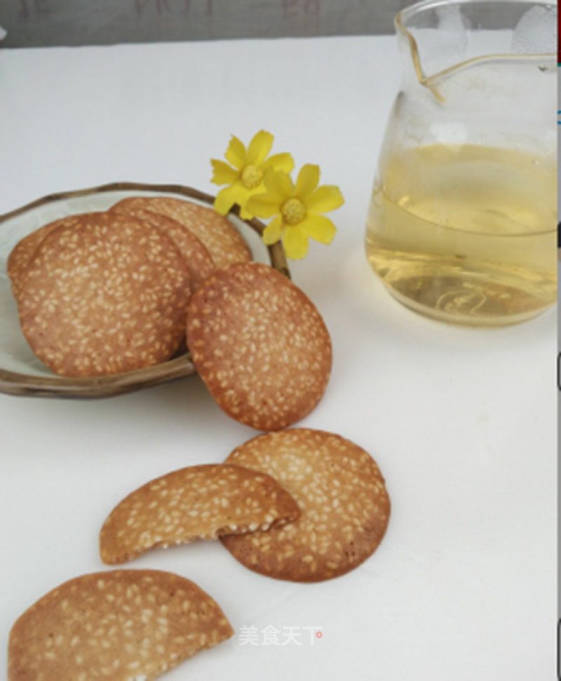 Sesame Shortbread recipe