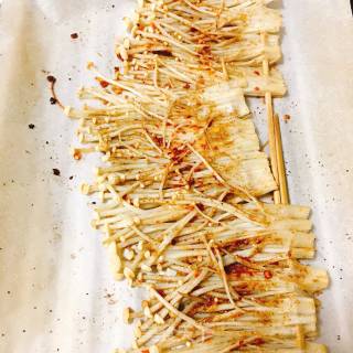 Cumin Enoki Mushroom recipe