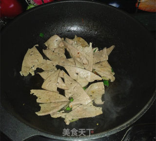 #信之美#fried Pork Liver recipe