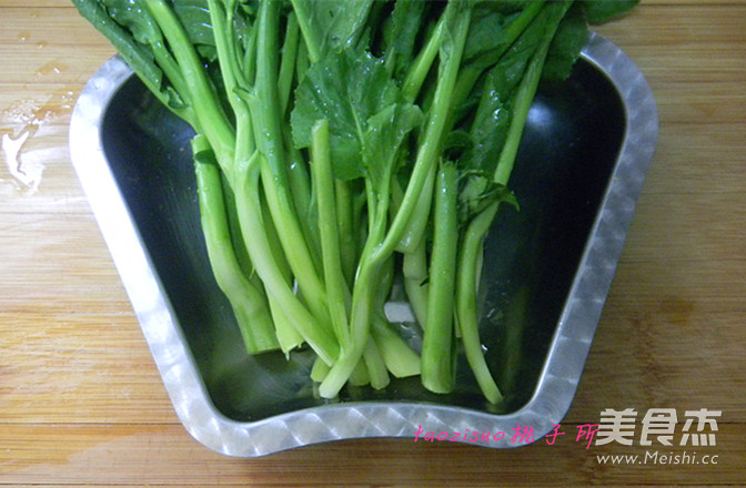 Boiled Chinese Kale recipe