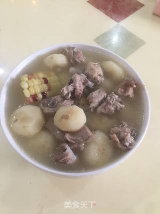 Horseshoe Glutinous Corn Rib Soup recipe