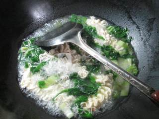 Jun Die Cai Boiled Corrugated Noodle recipe