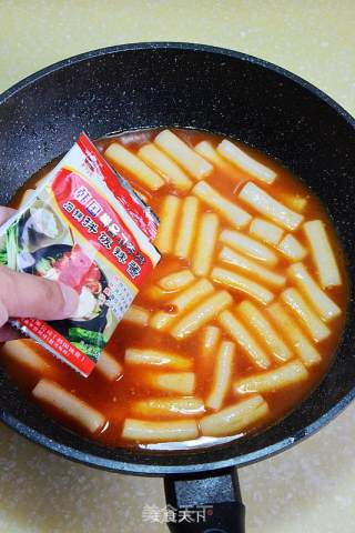 Spicy Sauce Rice Cake recipe