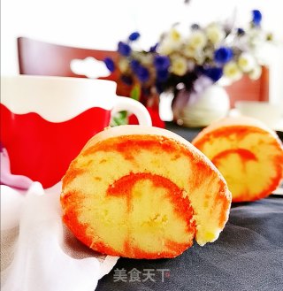 Red Velvet Phoenix Cake Roll recipe