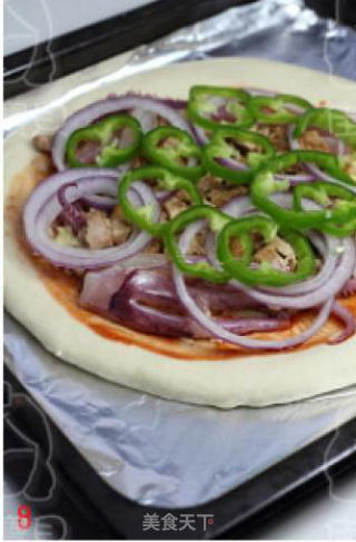 Braised Squid Pizza recipe