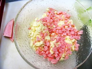 Steamed Tofu with Ham and Winter Melon recipe