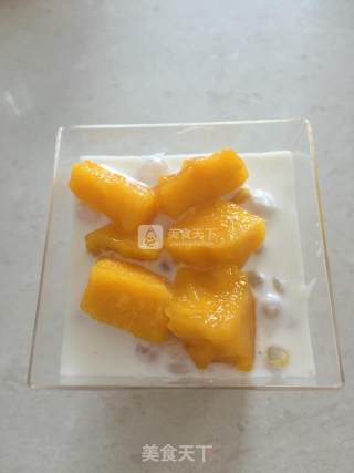 Mango Coconut Milk Sago recipe