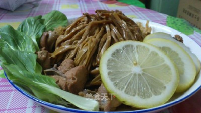 Daylily Lemon Chicken recipe