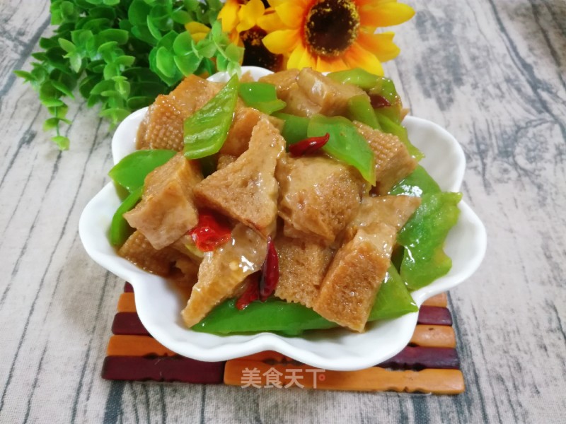 Fried Gluten with Chili recipe