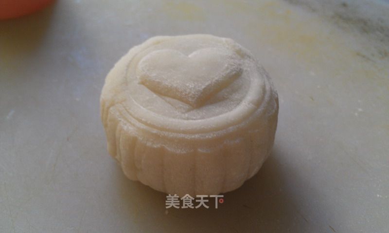 Mid-autumn Festival--------purple Potato Double Kernel Snowy Mooncake recipe