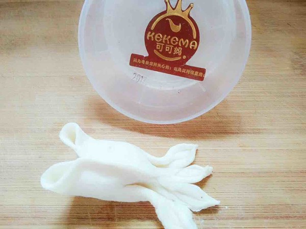 Baby Food Supplement: Goldfish Steamed Dumplings recipe