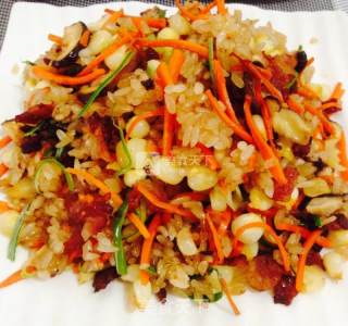 Stir-fried Glutinous Rice recipe