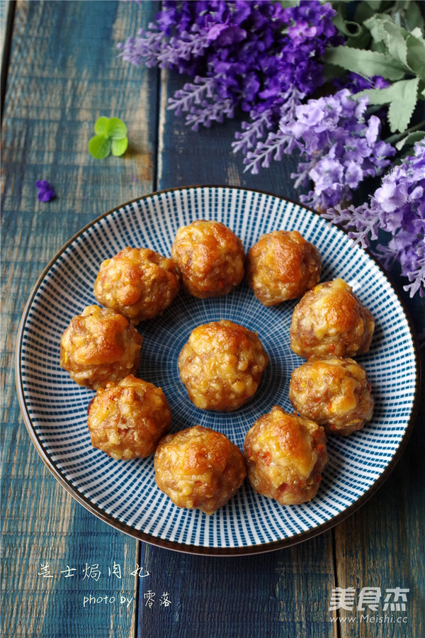 Cheese Baked Meatballs recipe