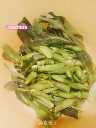 Stir-fried Kale with Ginger Sauce recipe