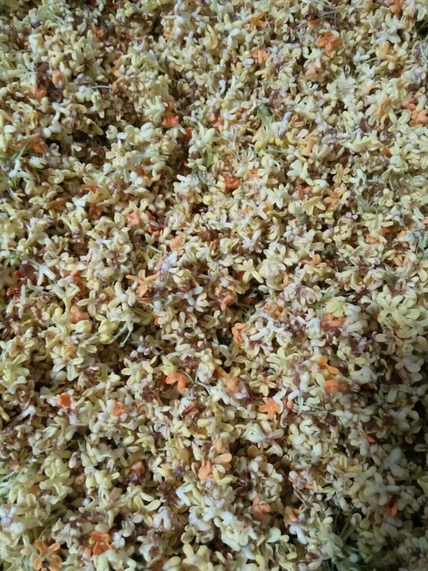 Homemade Dried Osmanthus in The Microwave recipe