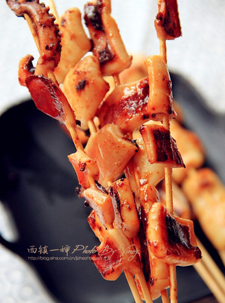 Squid Skewers recipe