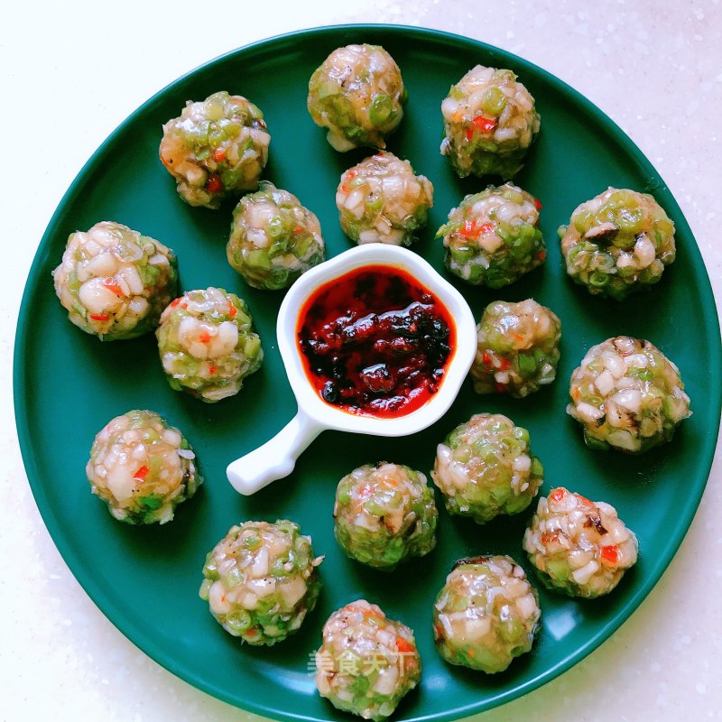 Crystal Vegetable Meatballs
