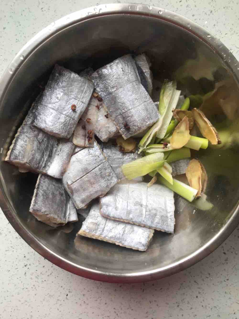 Fried Saury recipe