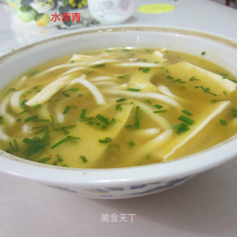 Tofu Rice Noodle Soup recipe