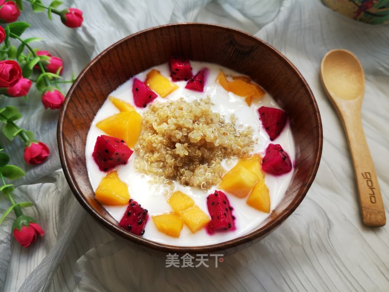 Yogurt Fruit Quinoa recipe