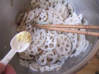 Cold Lotus Root Slices recipe