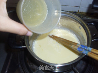 Two-color Milk Pudding recipe