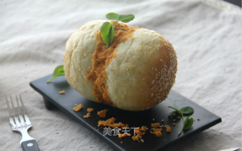 Pork Floss and Snail Buns recipe