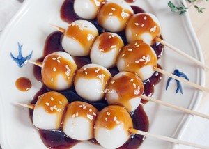 Q Bombs are Smooth, You Can Eat Authentic Japanese Soy Sauce Balls in 10 Minutes🍡 recipe