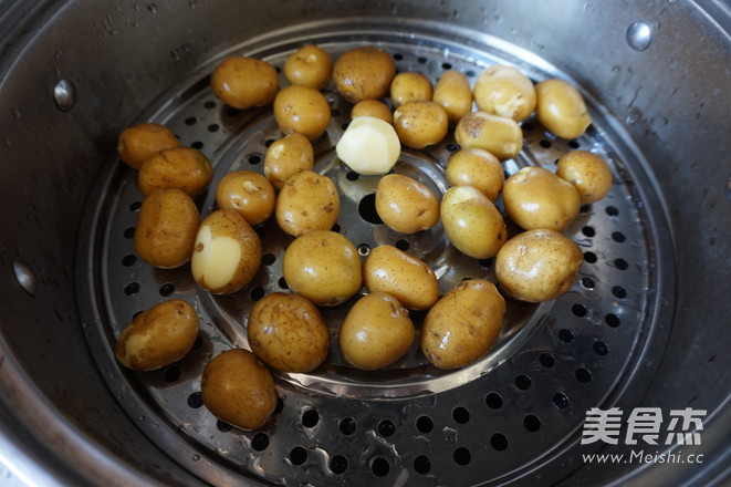 Garlic Baby Potatoes recipe