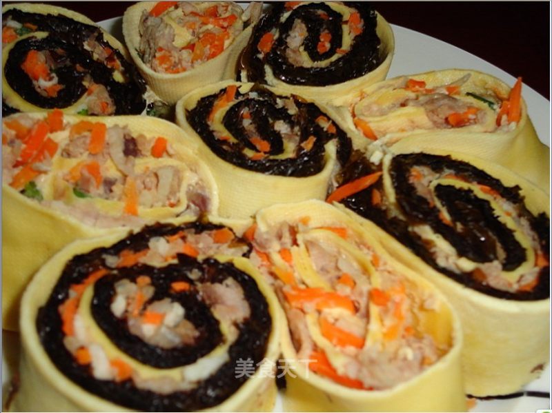 Thousand Pieces of Meat Rolls recipe