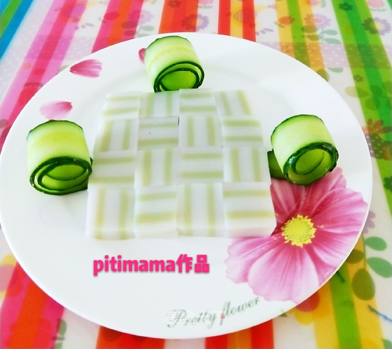Two-color Skin Jelly recipe