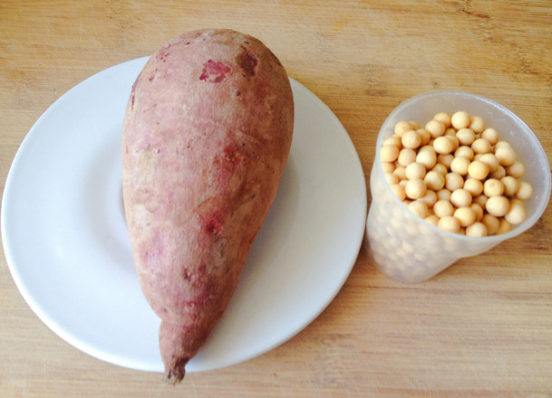 Purple Sweet Potato Soy Milk recipe