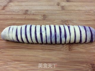 Caterpillar Purple Sweet Potato Bread recipe