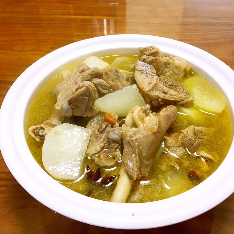 Lamb and Radish Soup recipe