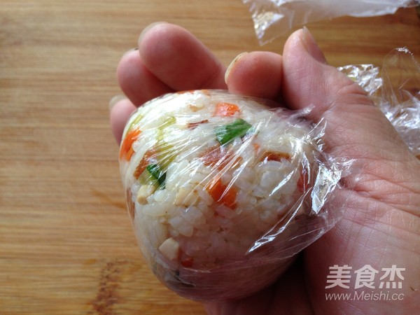 Color Rice Balls recipe