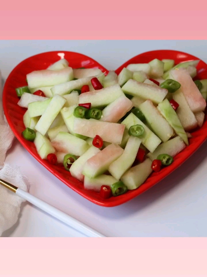 Cold Watermelon Peel recipe