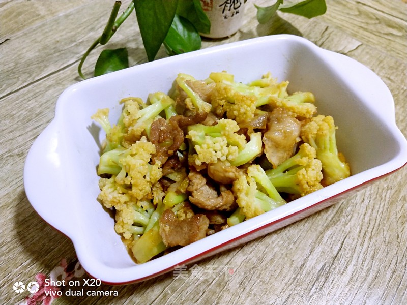 Organic Cauliflower Fried Pork recipe