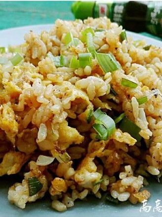 Soy Sauce Egg Fried Rice recipe