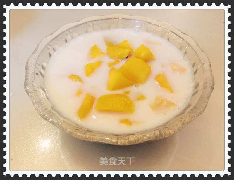 Mango Coconut Milk Sago recipe